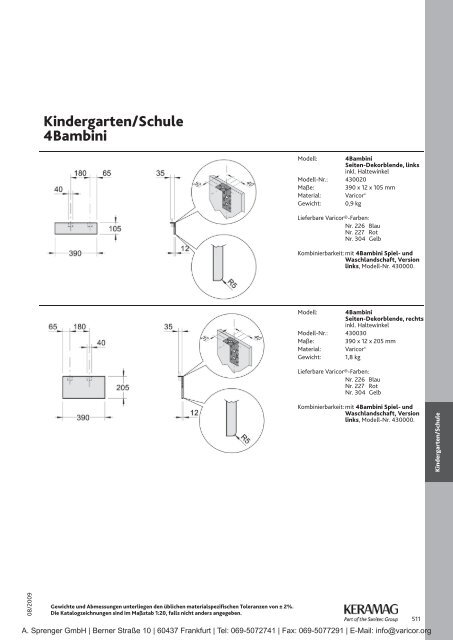 PDF Datenblatt zum Download - Varicor