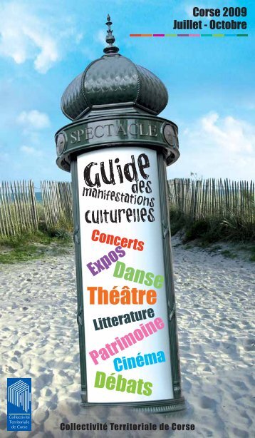 Guide des manifestations culturelles été 2009 - Outil culturel corse ...
