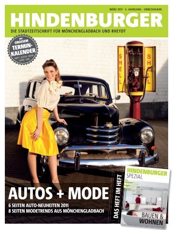 autos + mode - Hindenburger Stadtzeitschrift für Mönchengladbach ...