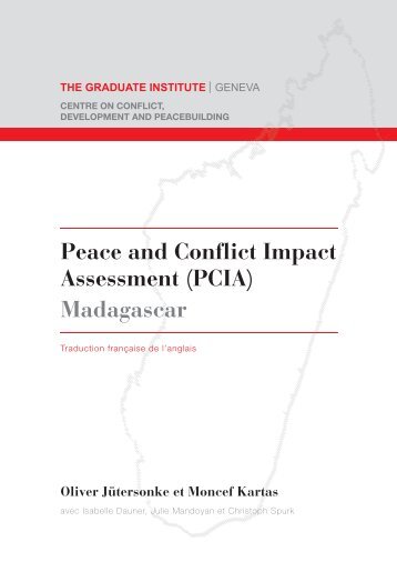 Peace and Conflict Impact Assessment (PCIA) Madagascar