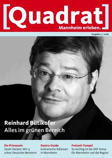 Reinhard Bütikofer Alles im grünen Bereich - Tourist Information ...