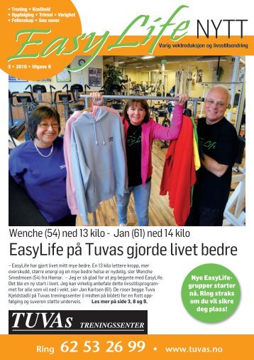 EasyLife nytt nr 3 2010 - Tuvas Treningssenter