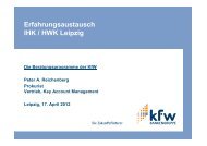 Erfahrungsaustausch IHK / HWK Leipzig - Industrie- und ...