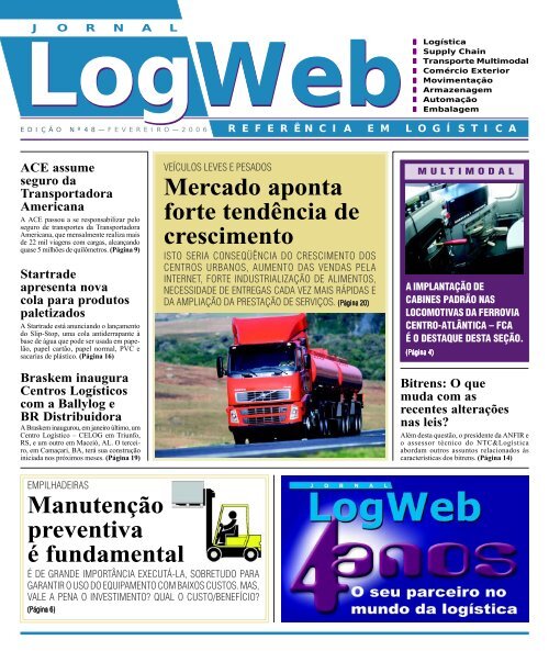 Edição 48 download da revista completa - Logweb