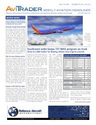 Southwest order keeps 737 MAX program on track - AviTrader