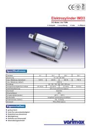 Elektrozylinder IMD3 - Varimax AG