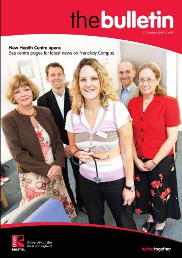 New Health Centre opens - University of the West of England