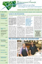 december 2012 OV krant - jg 5 - Ondernemend Vreewijk