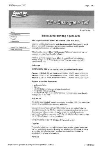 Tilff Bastogne Tilff Page 1 of 2 I I lC! Parcours http://www ... - Deme