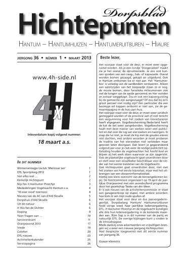 Dorpsblad Hichtepunten - jrg. 35 nr. 8 - 4h-side