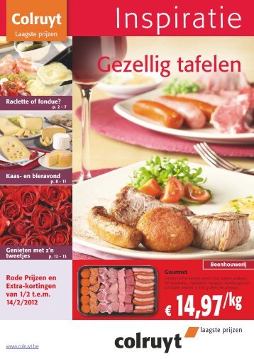 Gezellig tafelen - Colruyt