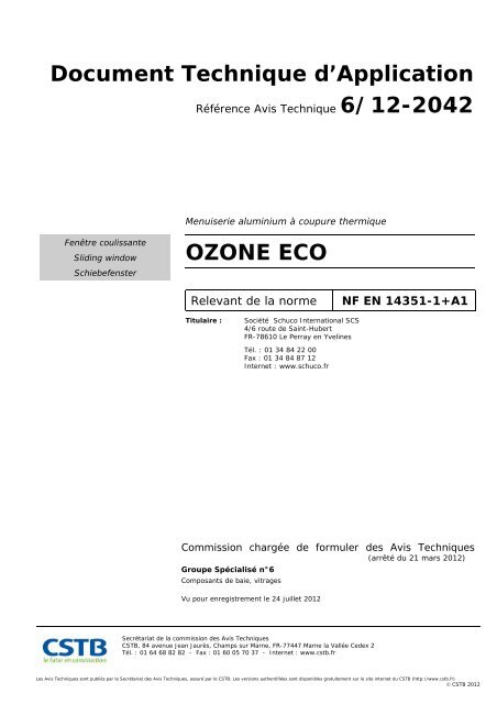 DTA Ozone Optimum. - Batistyl
