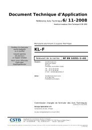 KL-F Document Technique d'Application - K-Line