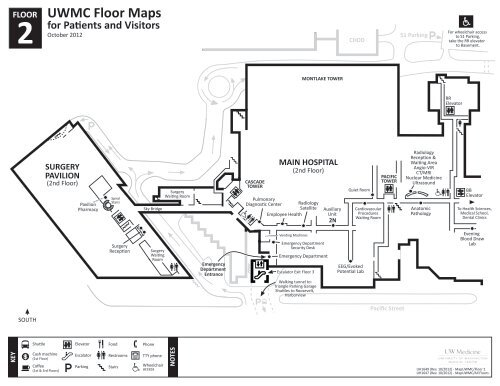 UWMC Floor Maps For Patients And Visitors - UW Medicine