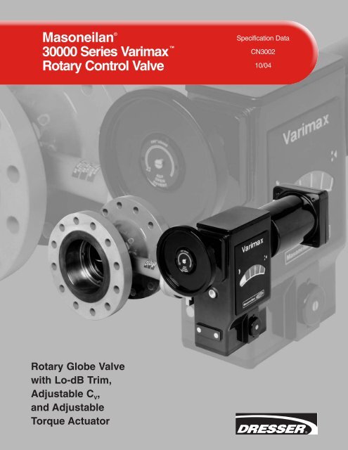 Masoneilan 30000 Series Varimax Rotary Control Valve Ar Pol