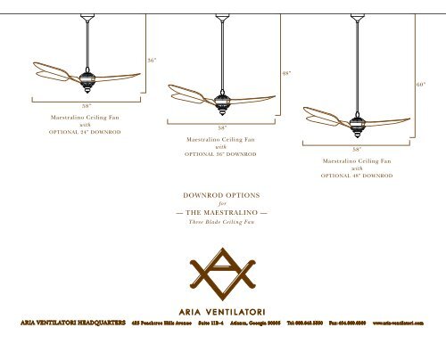 click here for technical info - Aria Ventilatori