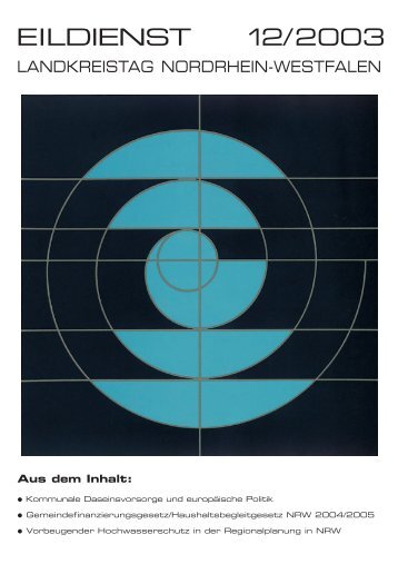 Eildienst 12/03 - Landkreistag NRW