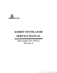 Repironics-Esprit-Service-Manual