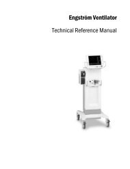 Engström Ventilator Technical Reference Manual - Static Content