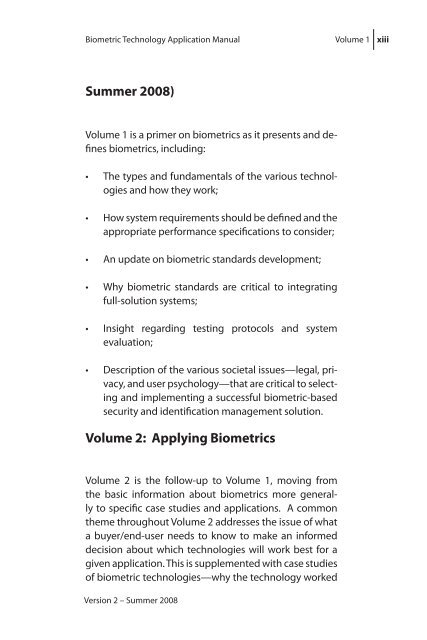 Biometric Technology Application Manual - ITI Observatorio ...