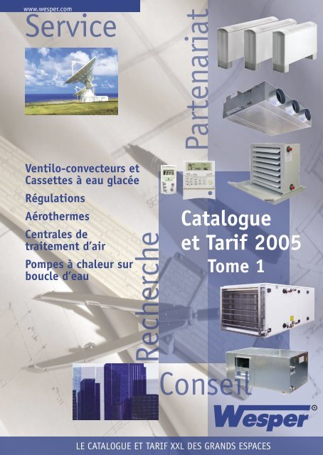 Catalogue et Tarif 2005 Tome 1