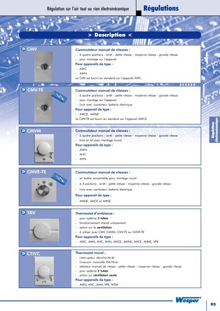 Catalogue et Tarif 2005 Tome 1