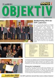 Ausgabe 2010/07 - ÖVP Laakirchen