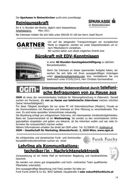 (1,38 MB) - .PDF - Marktgemeinde Steinerkirchen an der Traun