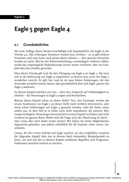 Leiterplattendesign mit EAGLE 5 - Mitp