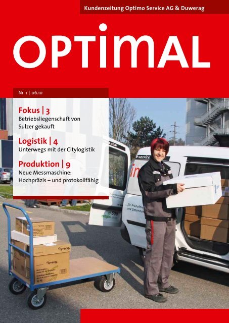 Ausgabe Nr. 1/10 - Optimo Service AG