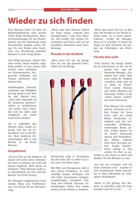 St. Fidelis Blatt Nr. 4/2012 - slw â€“ Soziale Dienste der Kapuziner