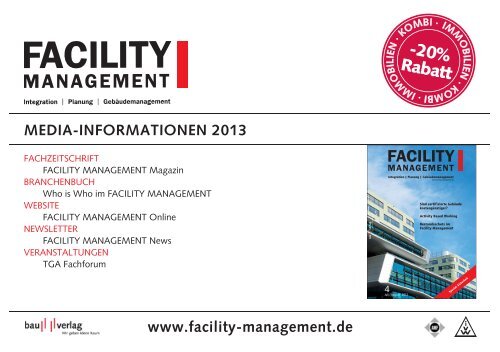 FACILITY MANAGEMENT Media-Informationen 2013 ( 2 ... - Bauverlag