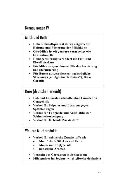 Ökologische Lebensmittel- verarbeitung - Oekolandbau.de