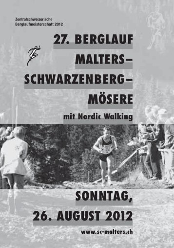 27. BERGLAUF MALTERS– SCHWARZENBERG– MÖSERE ...