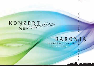 Brass Variations 2011 - "Raronia" Raron