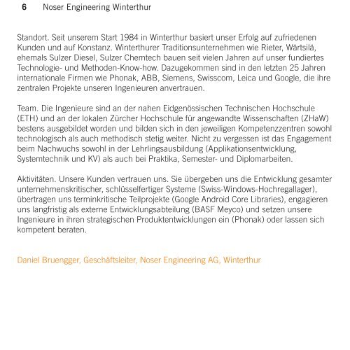 Lösung - Noser Engineering AG