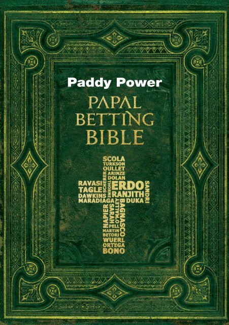 Paddy-Power-Pope-Betting-Bible