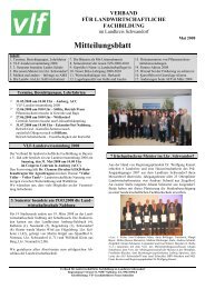 Mitteilungsblatt - Amt für Ernährung, Landwirtschaft und Forsten ...