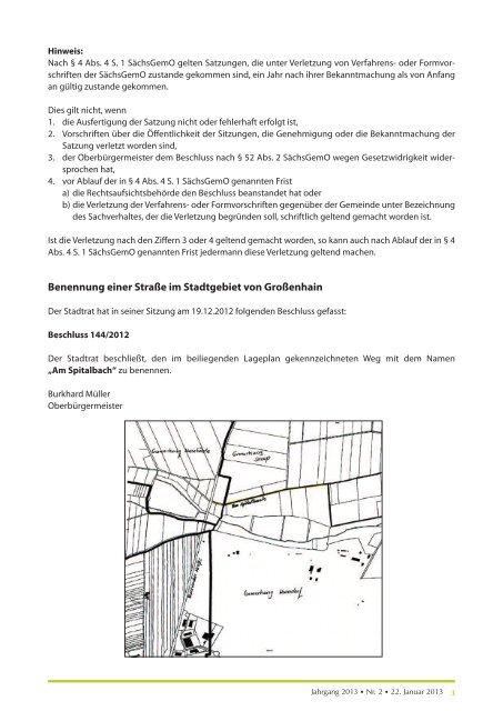 Ausgabe 2-13 vom 22.01.2013.pdf - Stadt Grossenhain