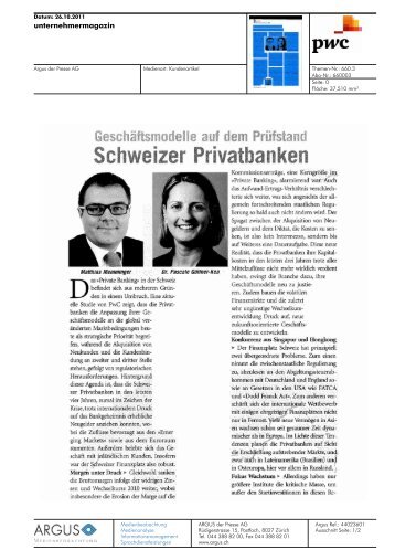 unternehmermagazin - PwC