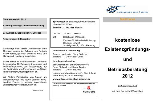 2012_Sprechstunden_BA Wandsbek_Flyer HT 07 - Unternehmer ...