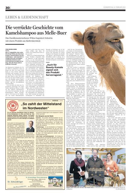 Ausgabe herunterladen - Die Wirtschaft - Neue Osnabrücker Zeitung