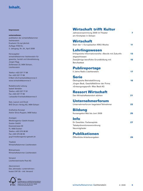 04-2009 - unternehmer Magazin