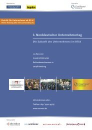 3. Norddeutscher Unternehmertag - Convent