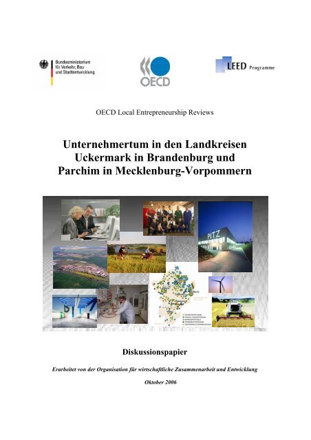 Unternehmertum in den Landkreisen Uckermark in Brandenburg und
