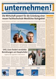 Ausgabe 2/2008 - Unternehmerverbandsgruppe eV