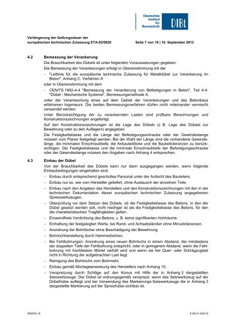 Europäische Technische Zulassung ETA-02/0020 - MKT Metall ...