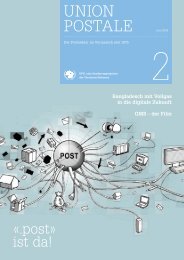 UNION POSTALE - UPU - Universal Postal Union