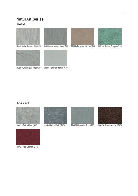 Firestone Sheet Metal Color Chart