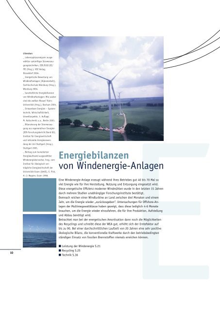 BWE A bis Z 2005.indd - Agentur für Erneuerbare Energien